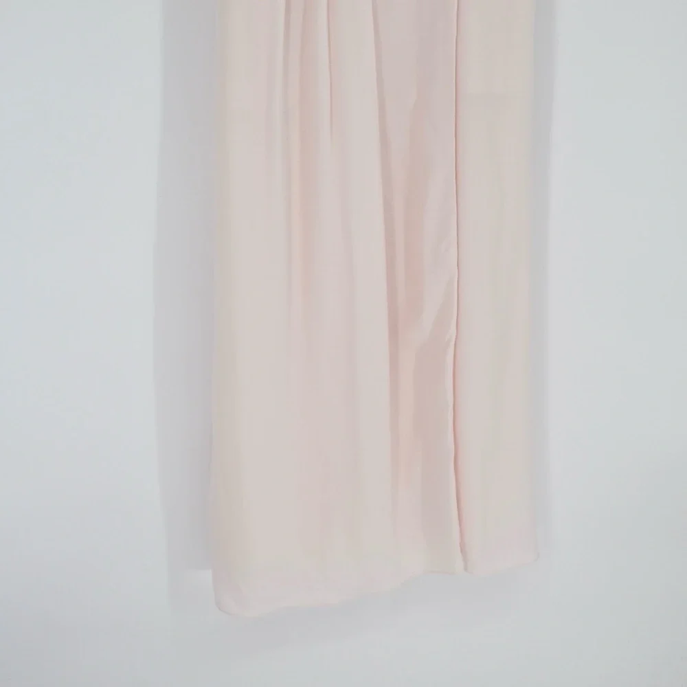 NEW Equipment Tavine Midi Wrap Dress Light Pink Size 10
